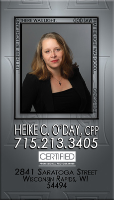 Heike C. O'Day Photography - biz card